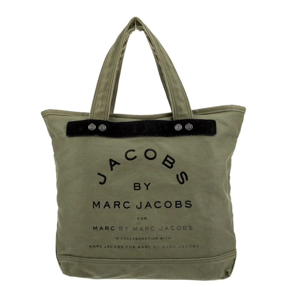 Jacob by Marc Jacobs Tote Bag Khaki Canvas Tote Bag